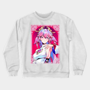 Temptatious Yae Miko Crewneck Sweatshirt